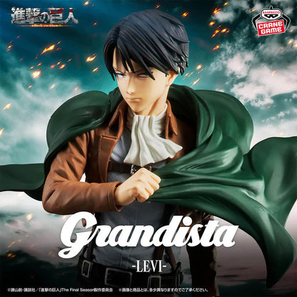 Figurine Levi Ackerman Grandista – Bandai Banpresto