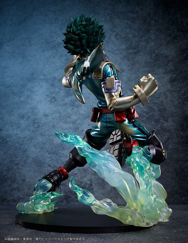 Figurine My Hero Academia – Izuku Midoriya (Deku) Metal-lic Ver. 1/4 Scale – Good Smile Company (Précommande)
