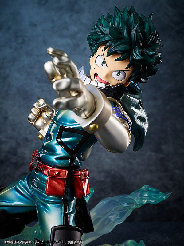 Figurine My Hero Academia – Izuku Midoriya (Deku) Metal-lic Ver. 1/4 Scale – Good Smile Company (Précommande)
