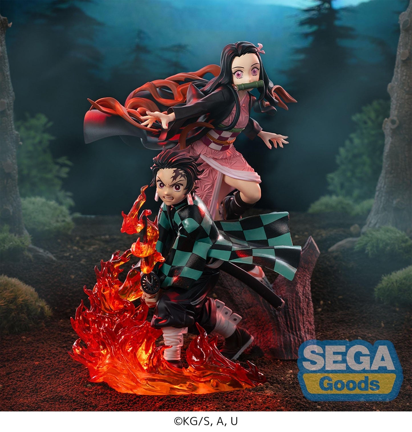 Demon Slayer: Kimetsu no Yaiba statuette PVC XrossLink Nezuko Kamado 16 cm
Statuettes Demon Slayer: Kimetsu no Yaiba
Statuette en PVC, taille env. 16 cm, sous licence officielle.